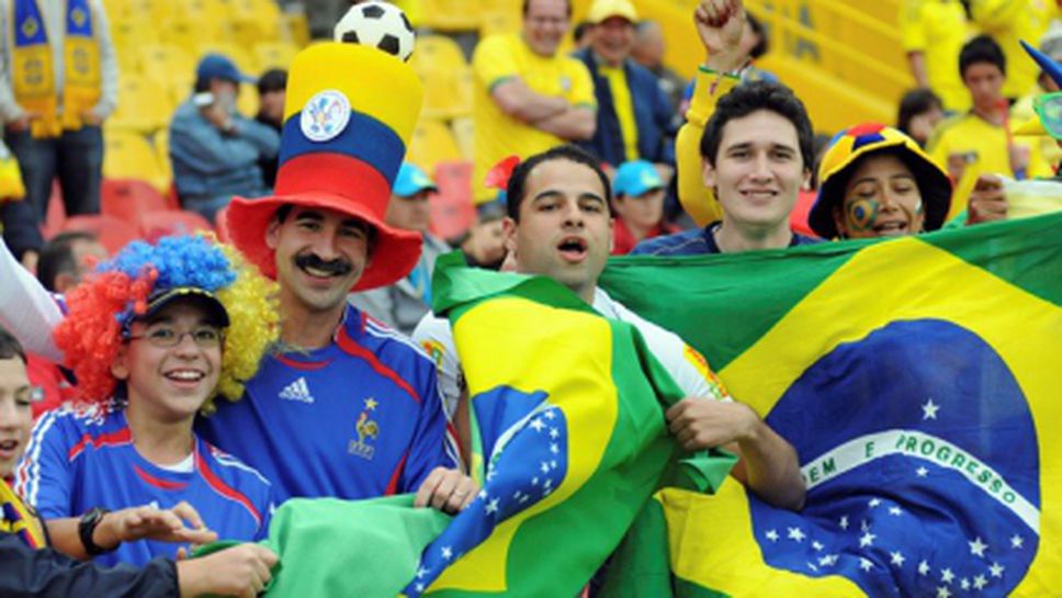 2,57 милиона билета за мачовете от Мондиал 2014 са продадени до момента