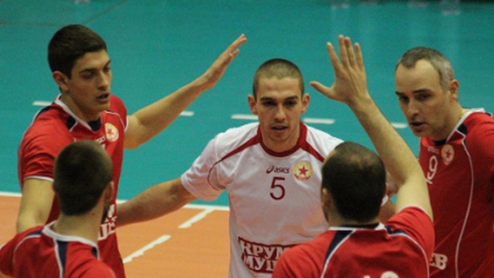 ЦСКА подарява тениски на всички в залата на мача с шампиона Марек