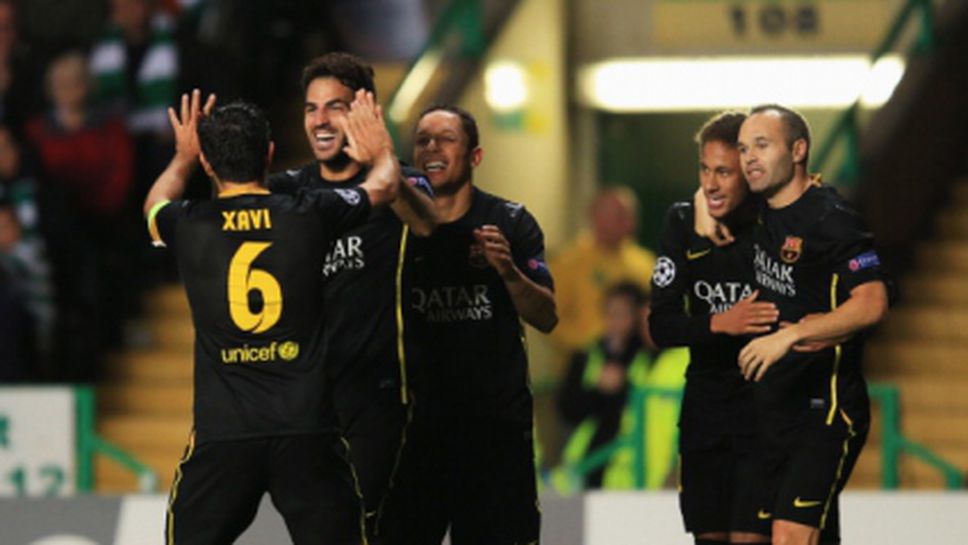 Барса ще играе с черни екипи