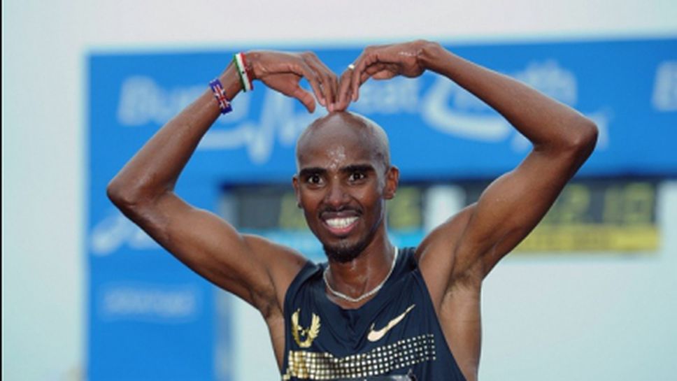 Фара ще тръгне с по-бавно темпо на маратона в Лондон