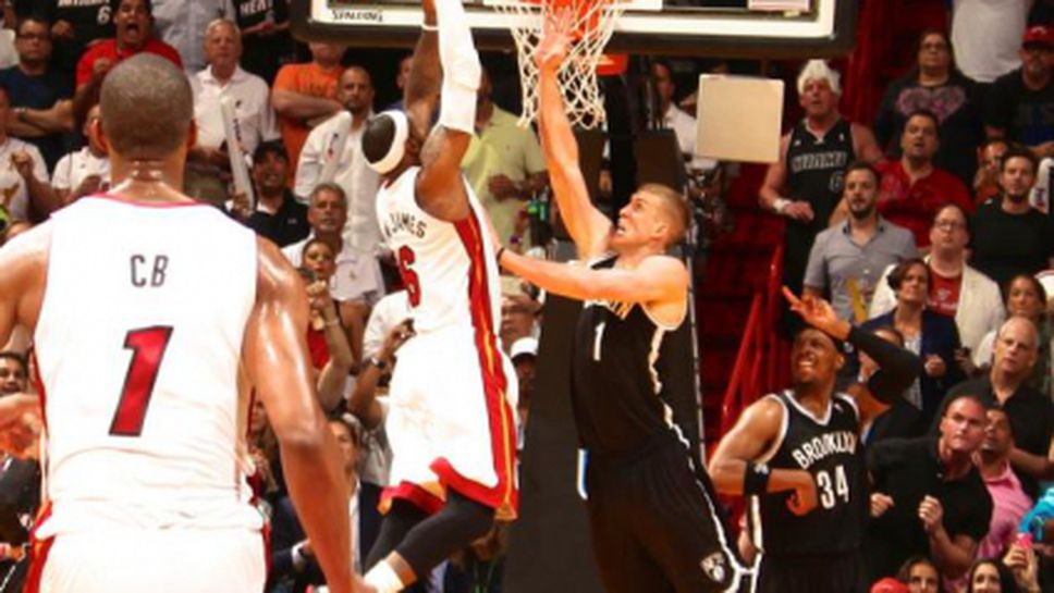 Леброн с 36 точки за победа на Маями срещу Индиана