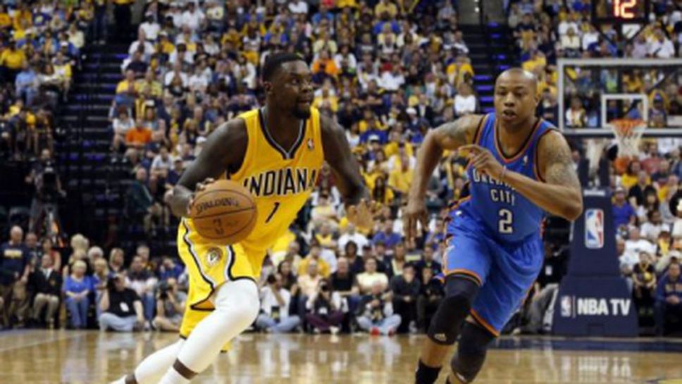 Индиана победи Оклахома Сити в НБА