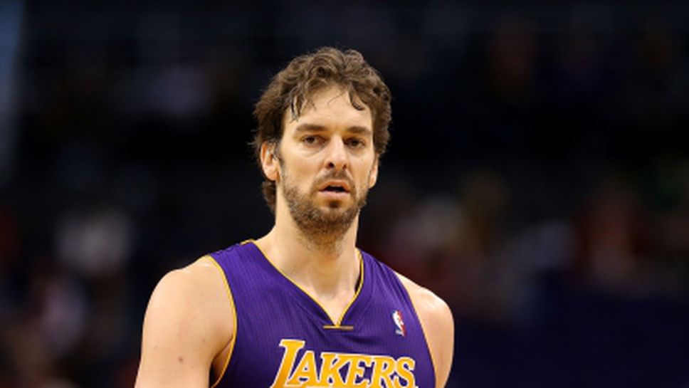 Лейкърс искат да задържат Гасол