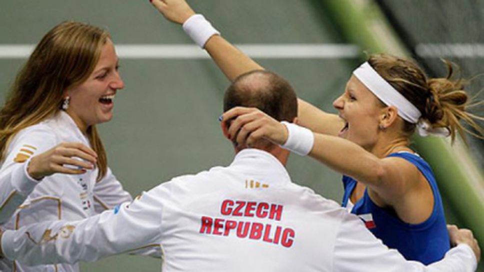 Чехия и Германия в спор за трофея на "Фед Къп"