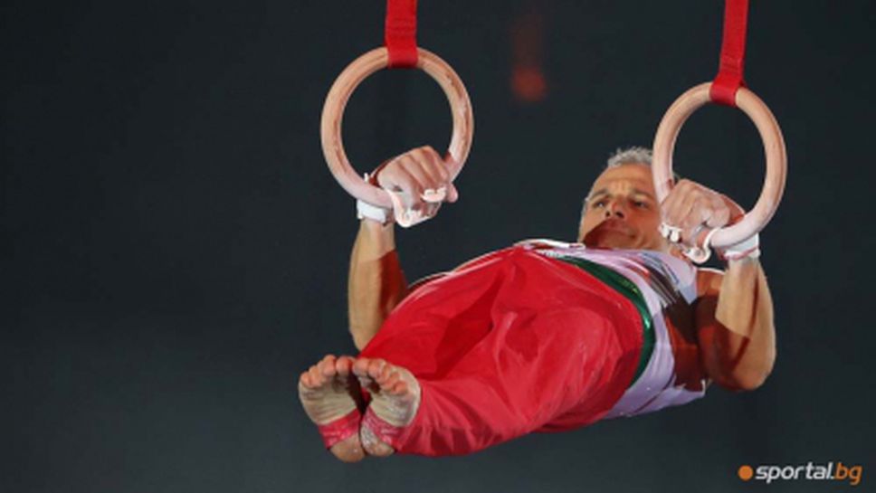 Йордан Йовчев дава открит урок за деца по спортна гимнастика