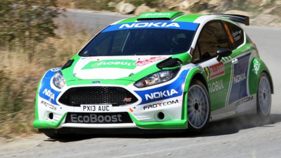 Пътен инцидент преди старта на рали спринт "Варна 2014"