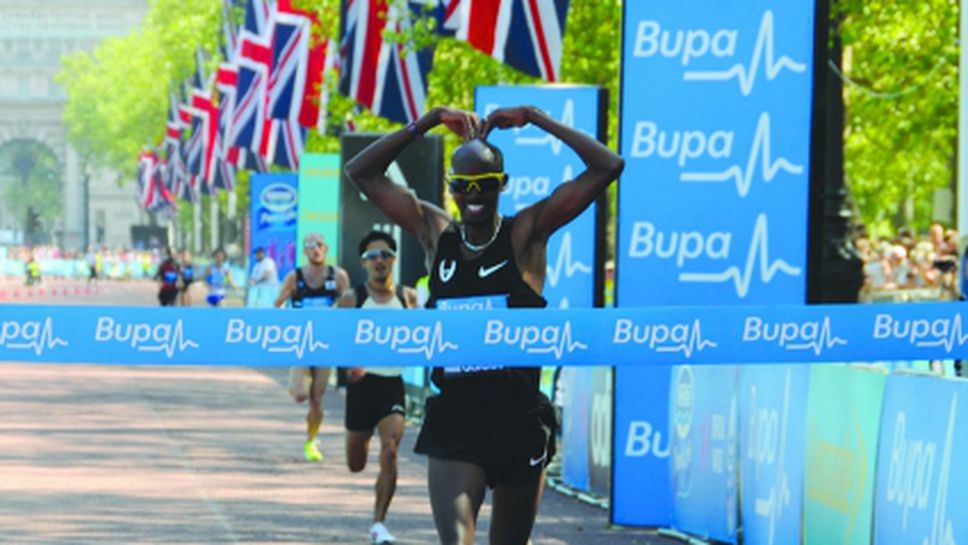 Фара гони шеста титла на 10 000 м в Лондон