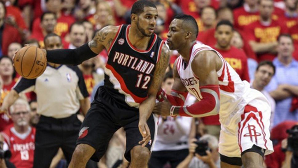 Портланд отстрани Хюстън след тройка със сирената