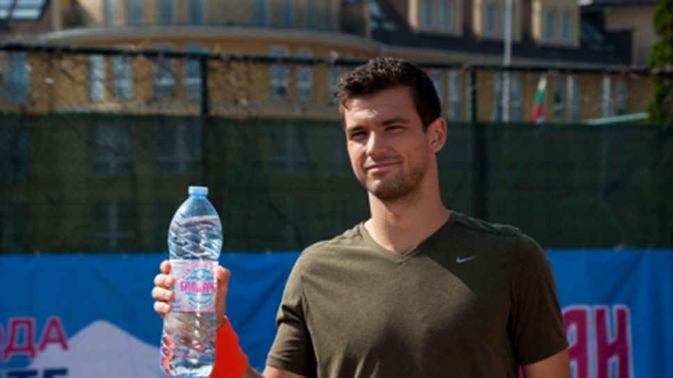 Григор Димитров стана лице на нова марка изворна вода „БАЛДАРАН”, бутилирана в гр. Девин