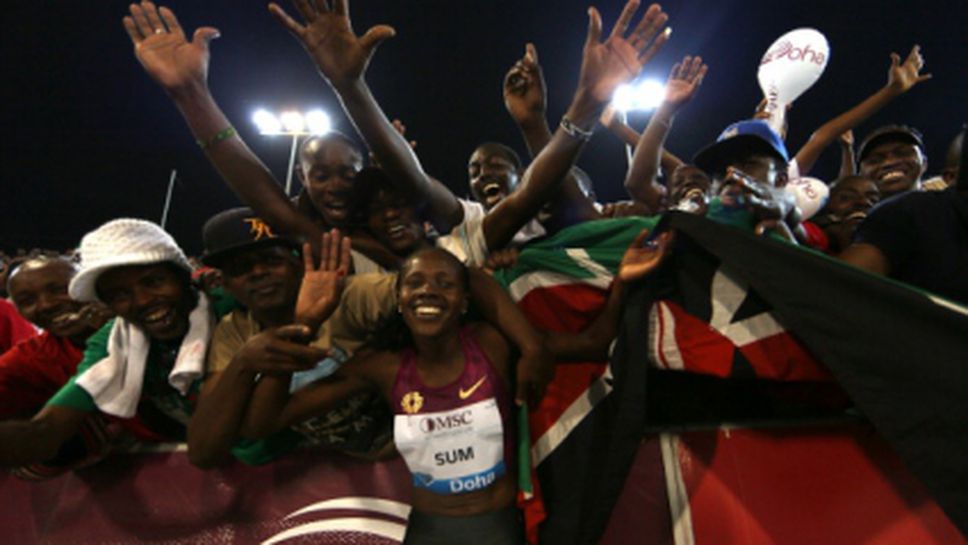 Кения надви САЩ в борбата на световните шампионки на 800 м