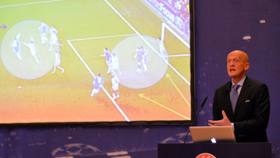УЕФА въвежда ново правило - ще отстраняват временно играчи от терена