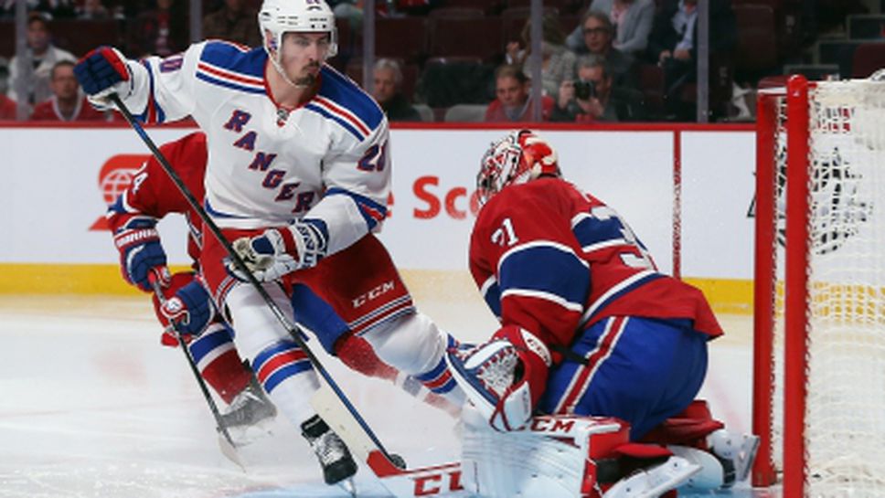 Рейнджърс смачкаха Монреал със 7:2