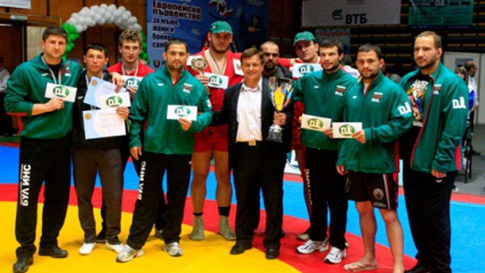 България с 14 медала на европейско по самбо