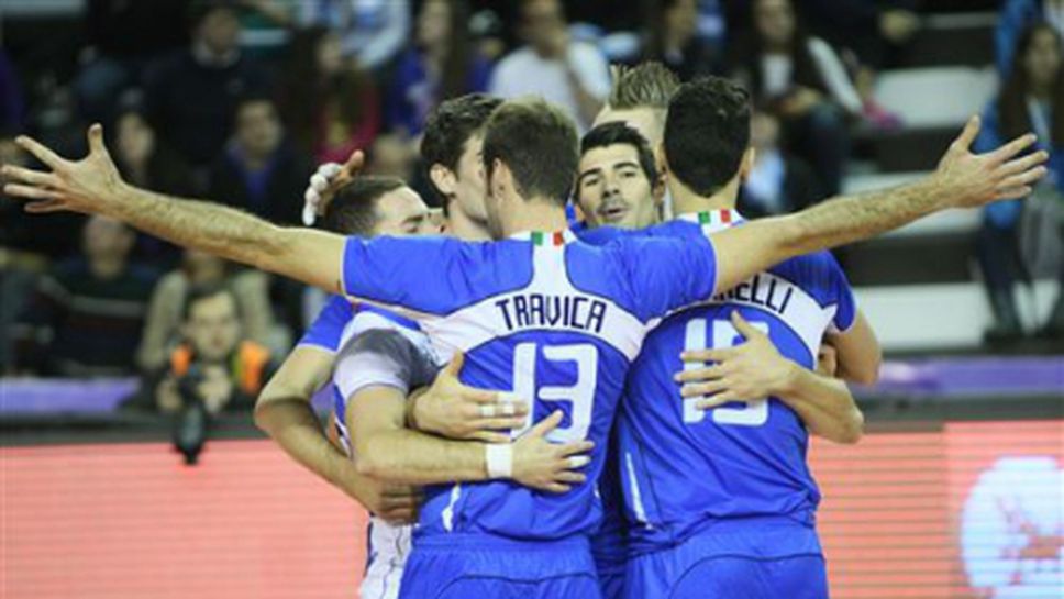 Ясен е съставът на Италия за мачовете с Бразилия в Световната лига