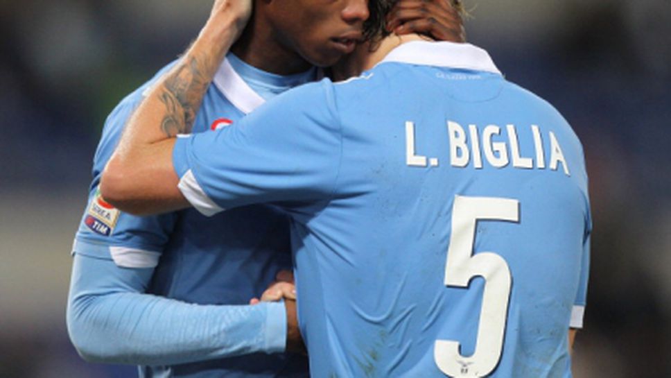Лацио пречупи Болоня след дузпа в 93-ата минута (видео)