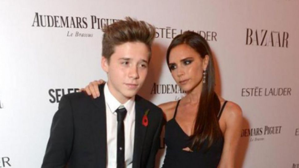 Бруклин Бекъм работи за 2,68 паунда на час