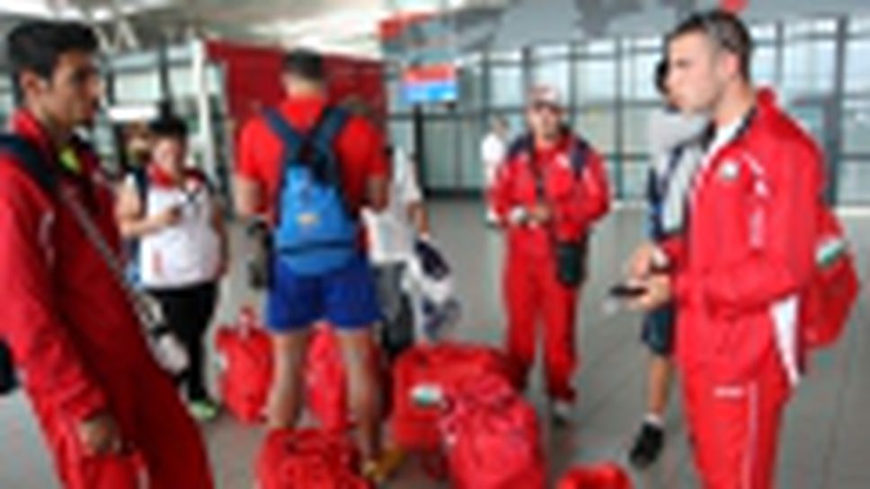 Прибиране на националите по лека атлетика от Дъблин