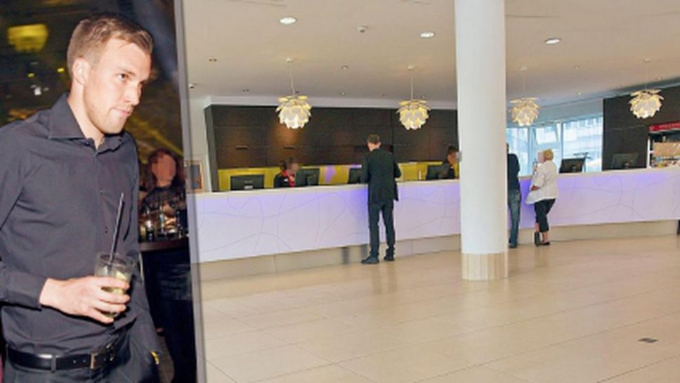Германски национал уринира в лобито на хотел
