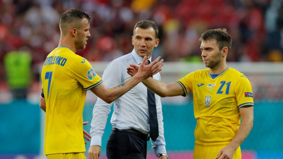 Украинският президент подкрепи националния отбор след загубата срещу Австрия