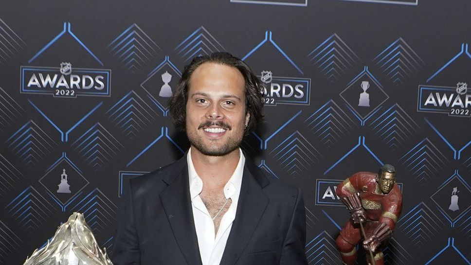 Остън Матюс от Торонто спечели приза за най-полезен играч в НХЛ