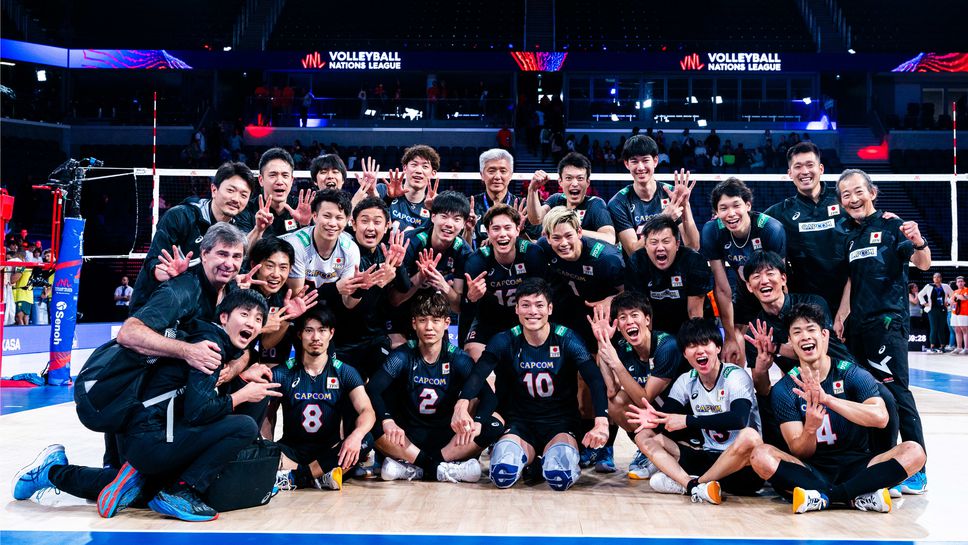 Япония остана непобедена в Лигата на нациите след историческа победа над Бразилия