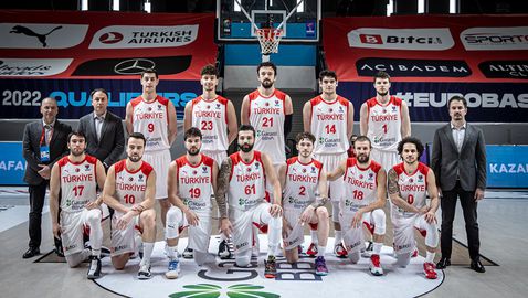 Играчи от НБА и Евролигата подсилват Турция на ЕвроБаскет 2022