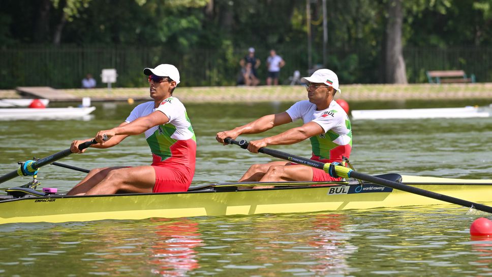 Иван Янкулов и Цветомир Малинов с 6-о място на Световното първенство по гребане за младежи в Пловдив