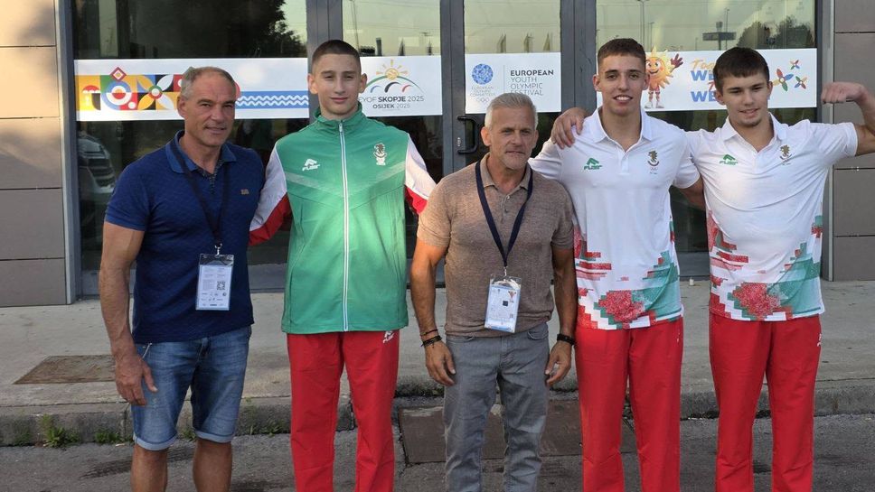 България с два финала при младежите в спортната гимнастика на Европейския олимпийски фестивал