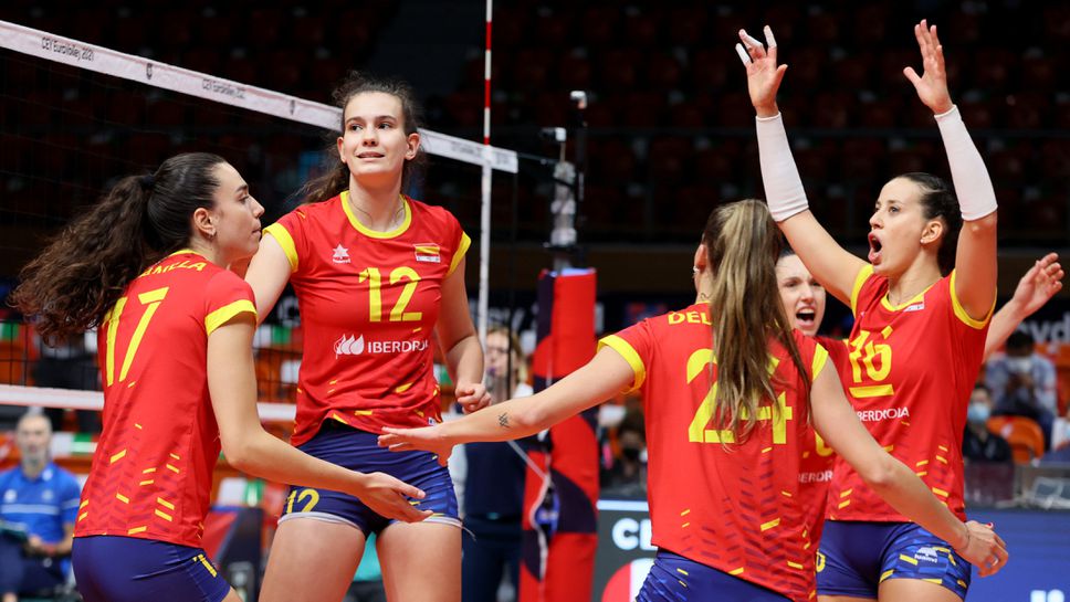 Испания постигна първи успех на Евроволей 2021