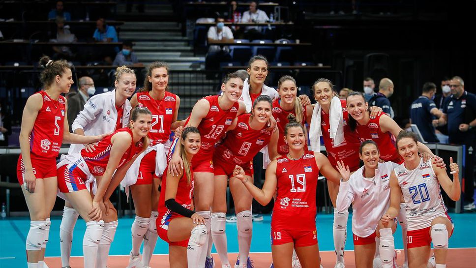 Сърбия с 3 от 3 на Евроволей 2021🏐🇷🇸