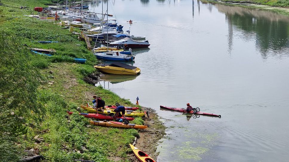 84-годишна германка участва в международната дунавска регата "ТИД-2022"