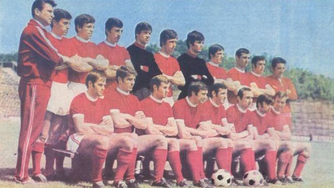 На 22 август 1972 г ЦСКА побеждава с 2 0 испанския