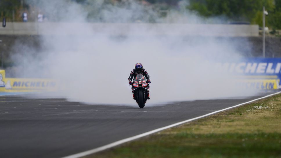 Мениджърът на отбора на Априлия в MotoGP Паоло Боноро компентира