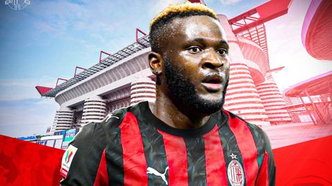  Бонифейс пристигна за последната значима стъпка преди прехвърлянето си в Милан 