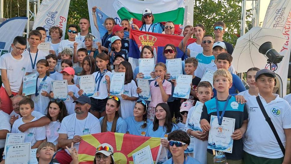 Поредно отлично представяне в Македония за Яхт клуб Черноморец Бургас и България
