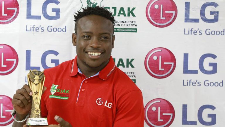 Шампионът на 100 метра от Игрите на Британската общност в