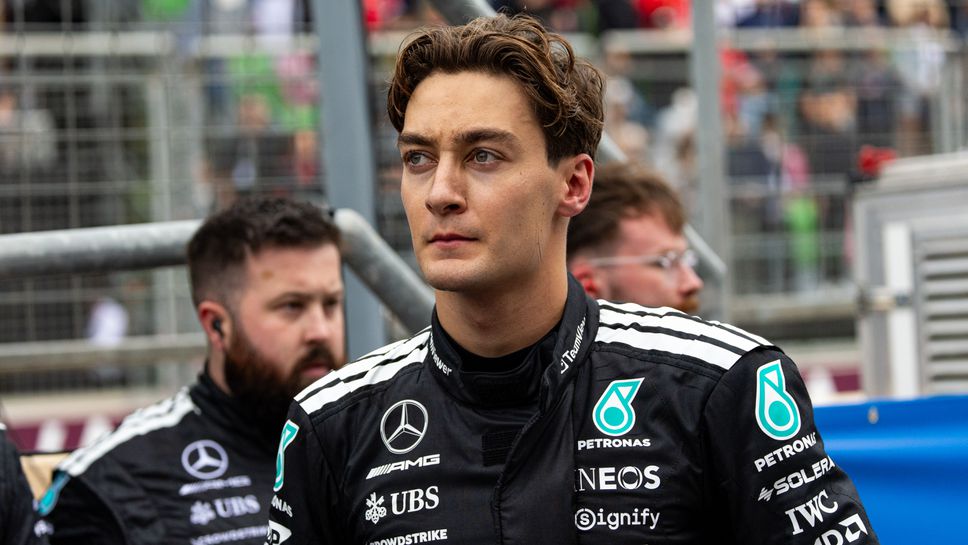 Джордж Ръсел завърши състезанието за Гран При на Азербайджан на