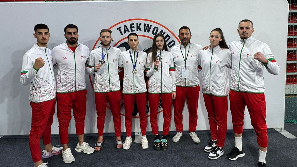 Българските таекуондисти се представиха повече от отлично и спечелиха три