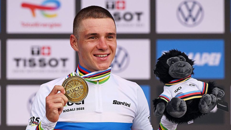 Белгиецът Ремко Евенепул защити титлата си в индивидуалния старт по