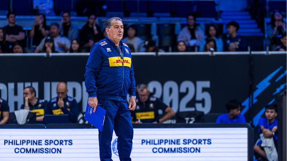 Селекционерът на настоящия световен шампион Италия Фердинандо Де Джорджи коментира