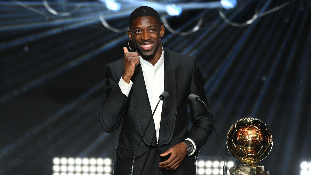 Развълнуваният Дембеле: "Златната топка" не ми беше цел, наградата е за целия отбор