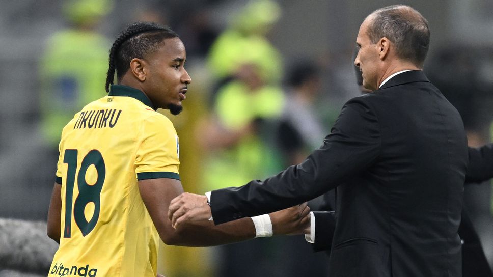 Алегри загатна за дебюта на Нкунку като титуляр