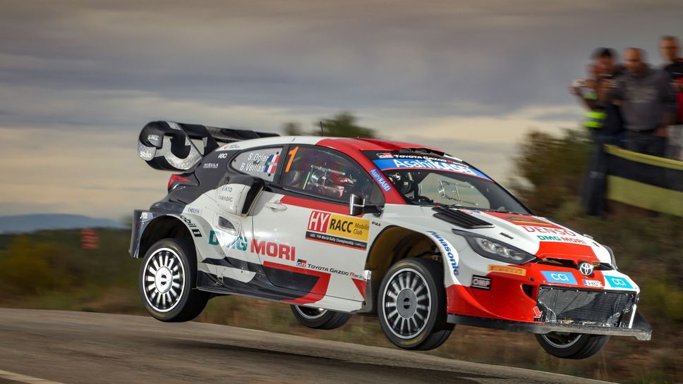 Ожие контролира рали „Испания”, Нювил излезе втори