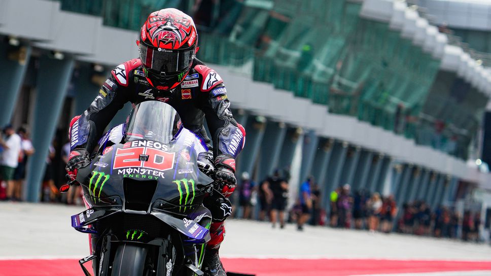 Фабио Куартараро със счупен пръст преди старта в Малайзия