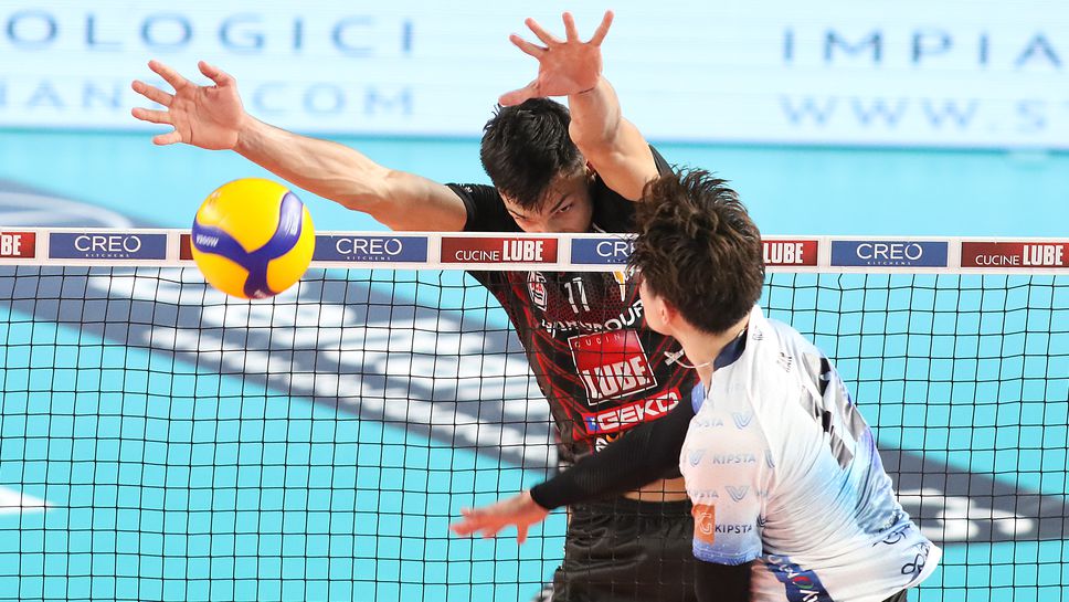 Алекс Николов с 13 точки, Лубе с фалстарт срещу Монца