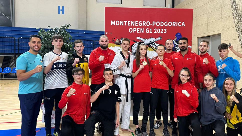 Три български медала по олимпийско таекуондо в Черна гора