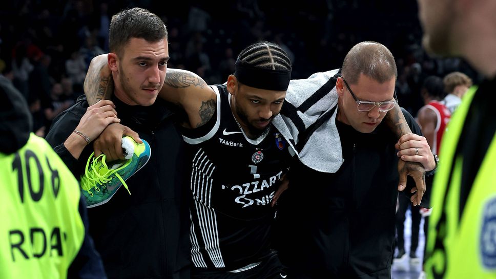 Една от големите звезди на Партизан Карлик Джоунс ще отсъства