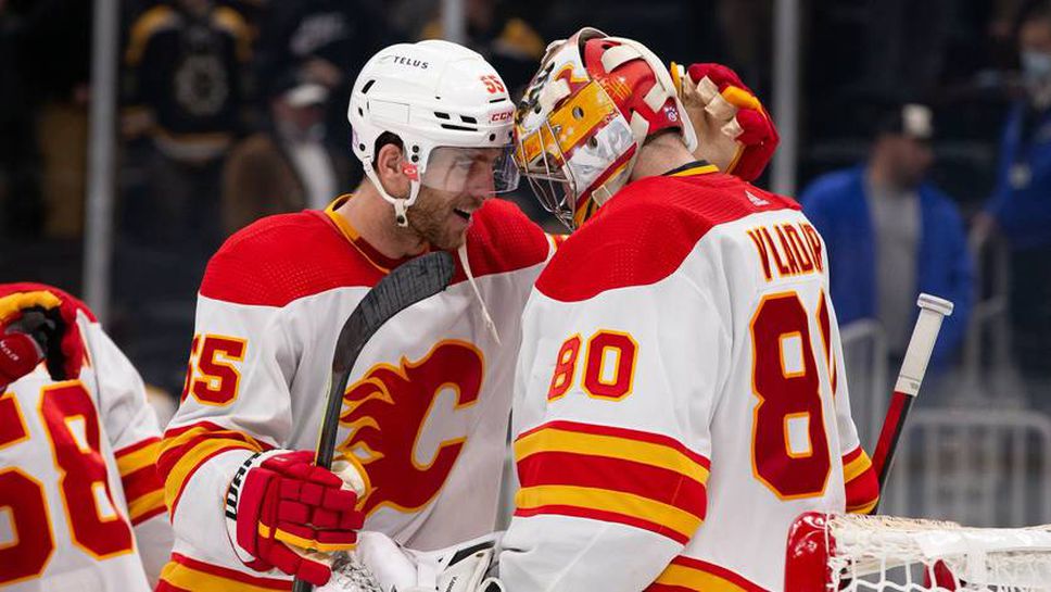 Калгари разби като гост Бостън