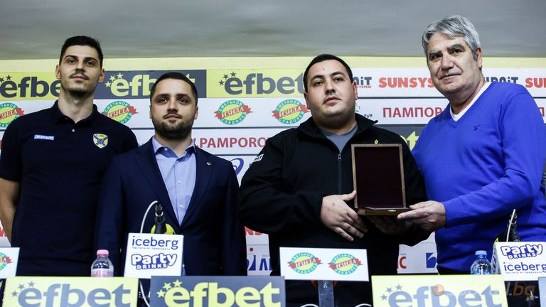 Волейболният шампион на България Хебър Пазарджик бе избран за 7 и