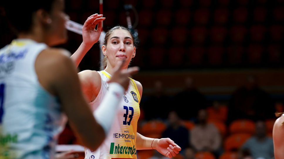 Центърът на Марица Пловдив Кая Николова даде интервю пред клубната